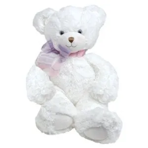 15" White Dena Bear