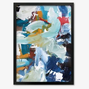 Abstract 302 Framed Art