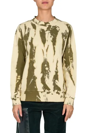 Abstract Print Sweatshirt