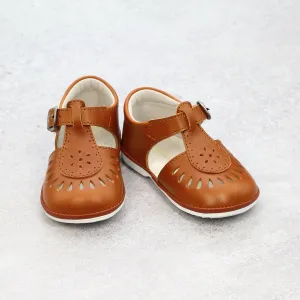 Baby Girls Willa Caged Leather Sandals