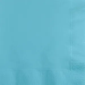 Bulk Pastel Blue 2 ply Beverage Napkins (600 per Case)