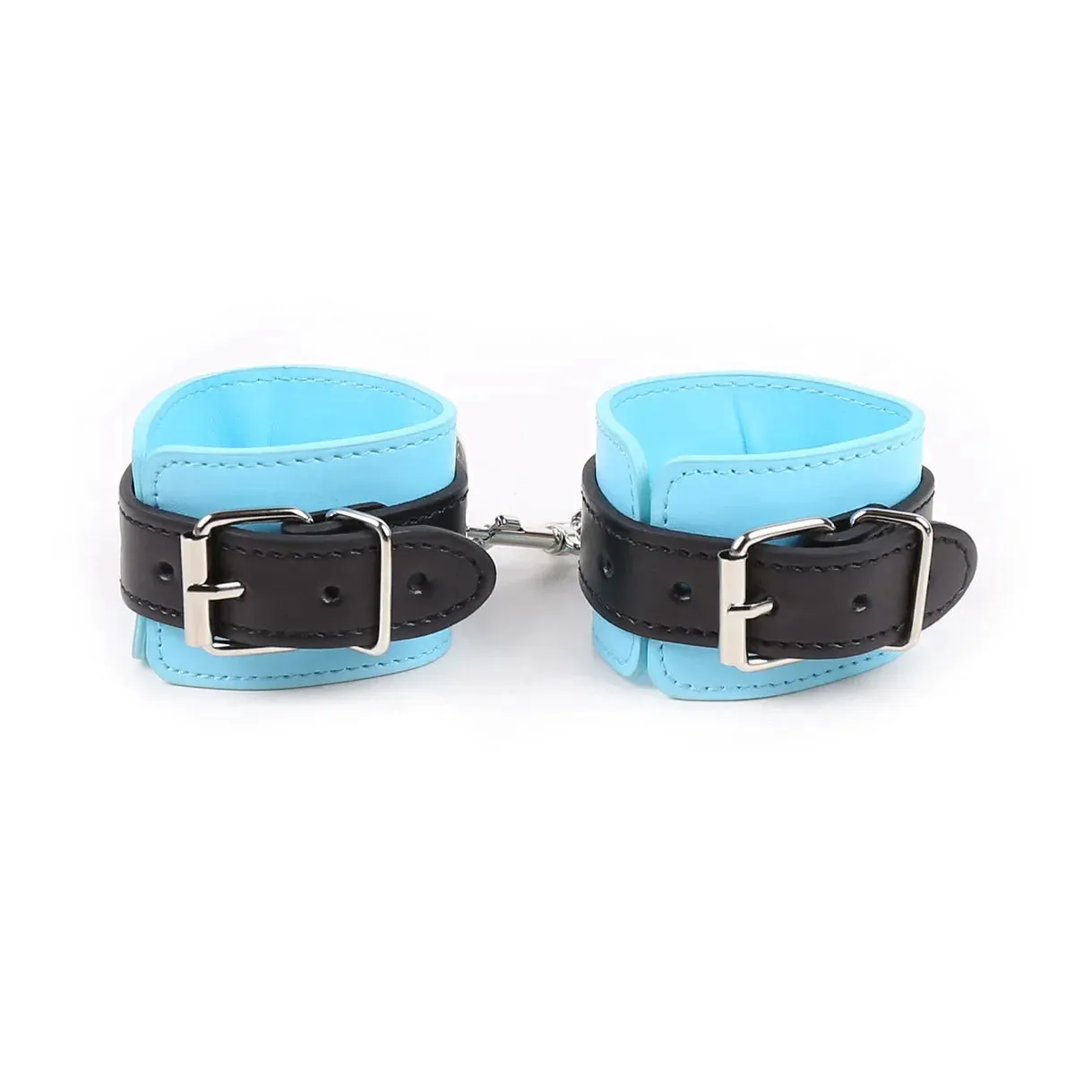 Candy Blue Pastel Goth Cuffs