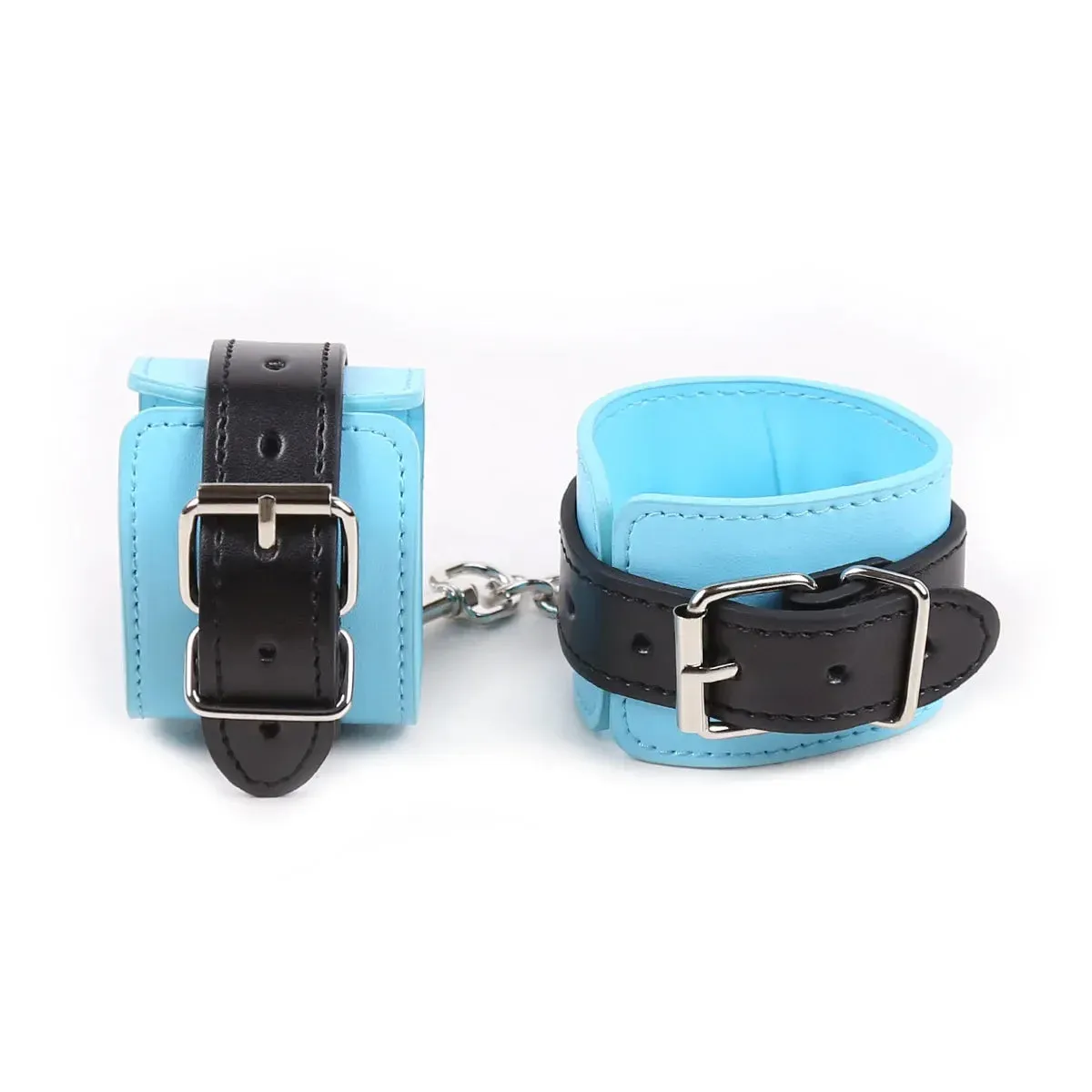 Candy Blue Pastel Goth Cuffs