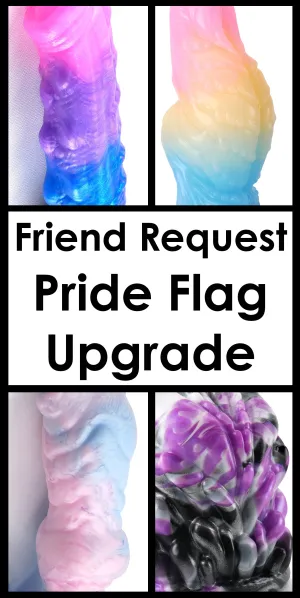 Friend Request Upgrade: Pride Flag Colors