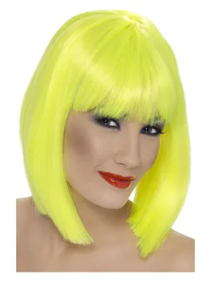 Glam Wig, Neon Yellow