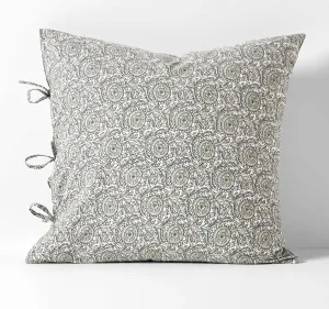 Jaipur European Pillowcase Mist and Feather