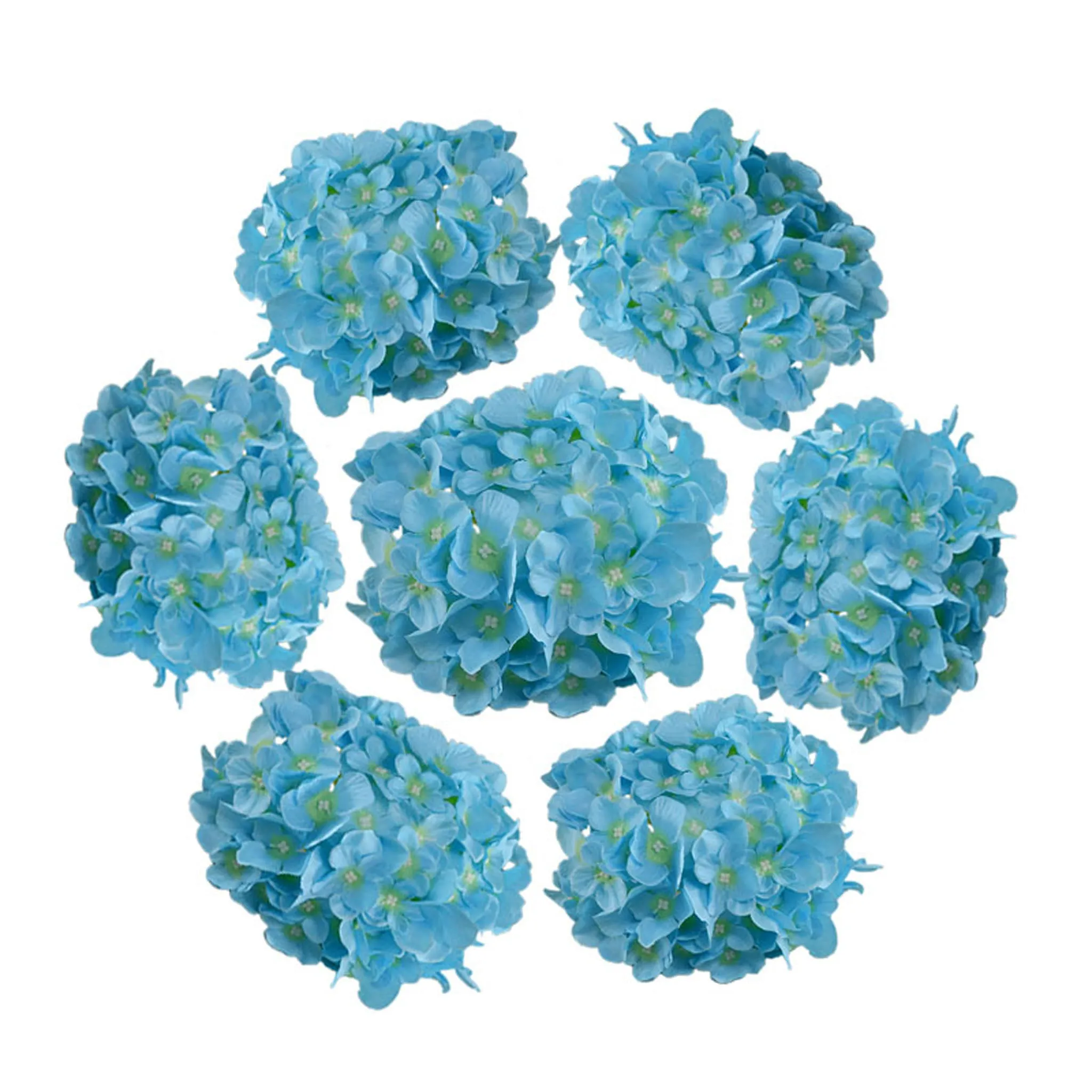 Large Silk Hydrangea Flower Heads 14 Colors