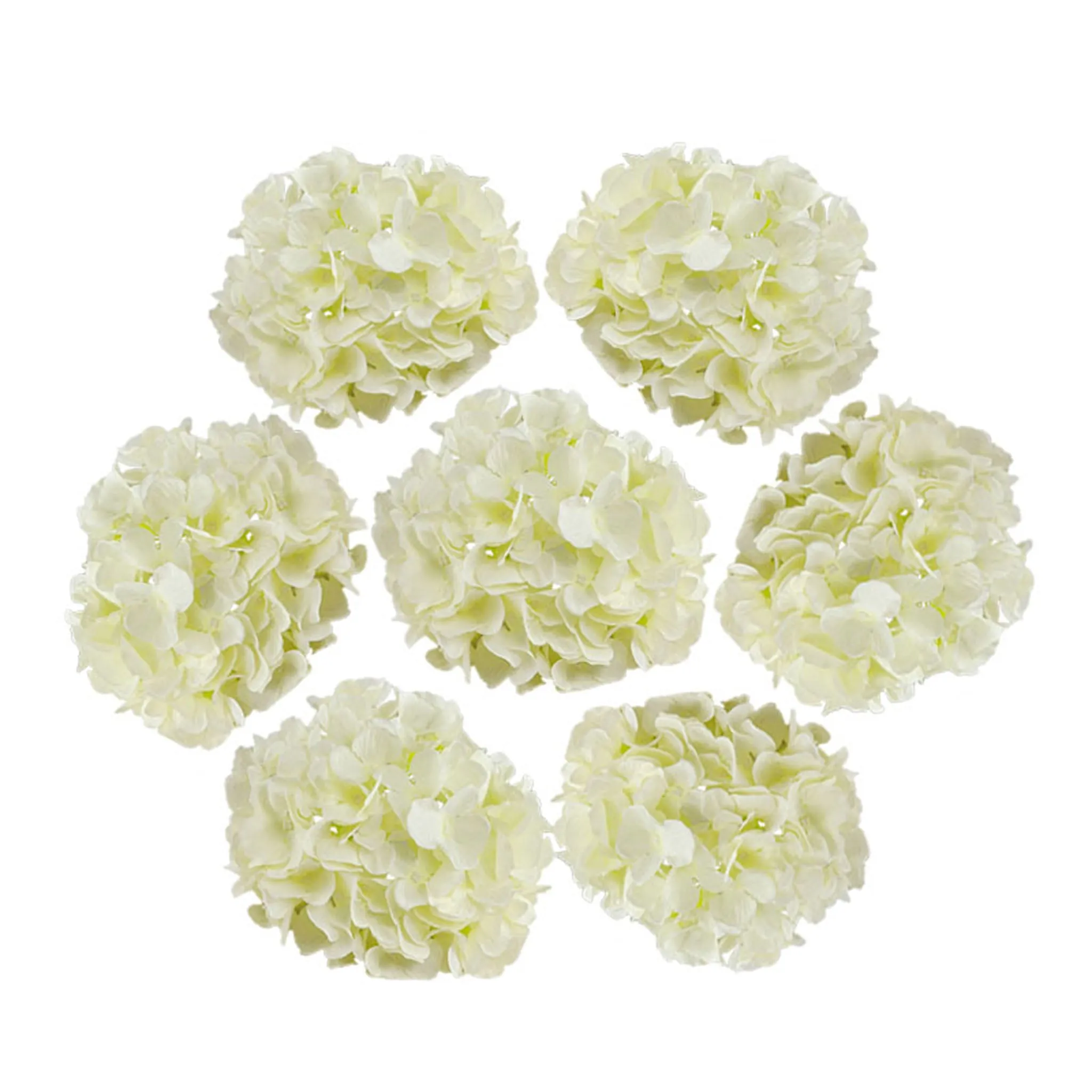 Large Silk Hydrangea Flower Heads 14 Colors