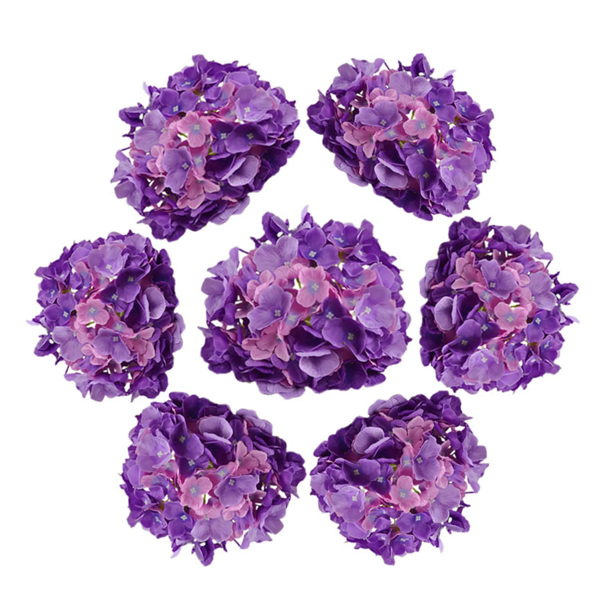 Large Silk Hydrangea Flower Heads 14 Colors