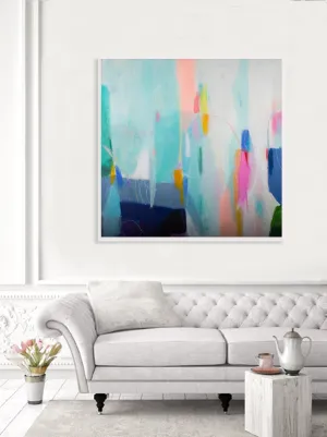 original abstract painting, abstract colorful painting modern, original acrylic abstract art, abstract modern wall art