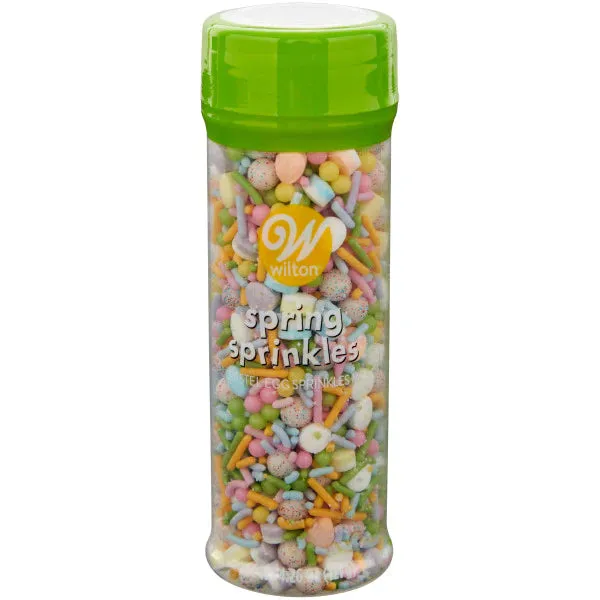 Pastel Easter Egg & Jimmies Sprinkles Mix