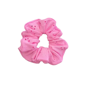 Pastel Poolside Pink Sorbet Scrunchie