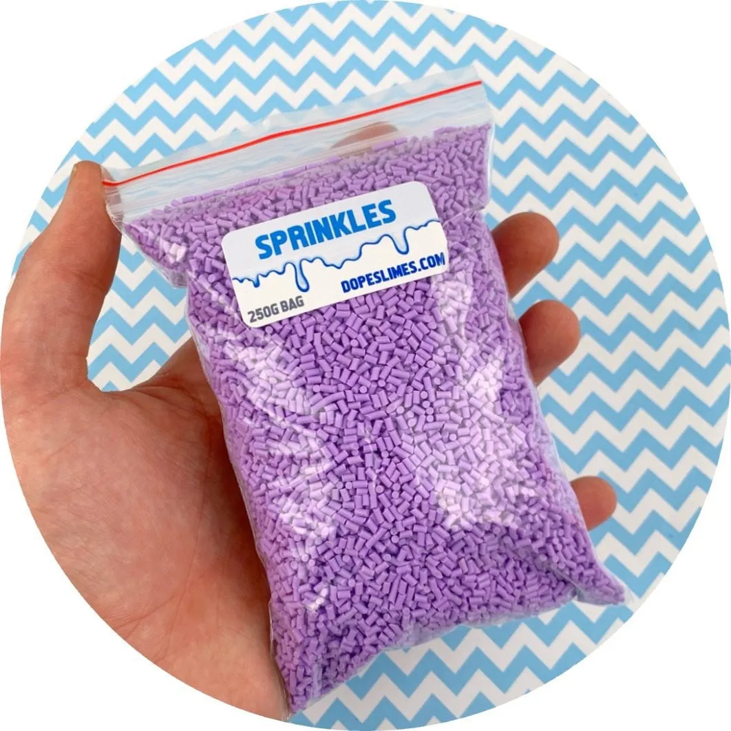 Pastel Purple Sprinkles