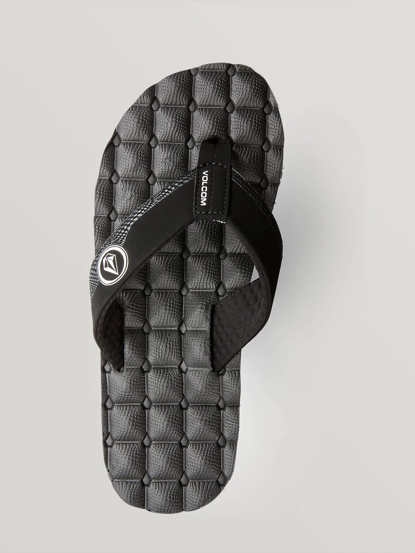 Recliner Sandals - Black White