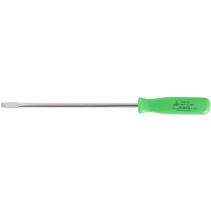 Sunex 3/16 in x 6 in Slotted Screwdriver-Neon Green