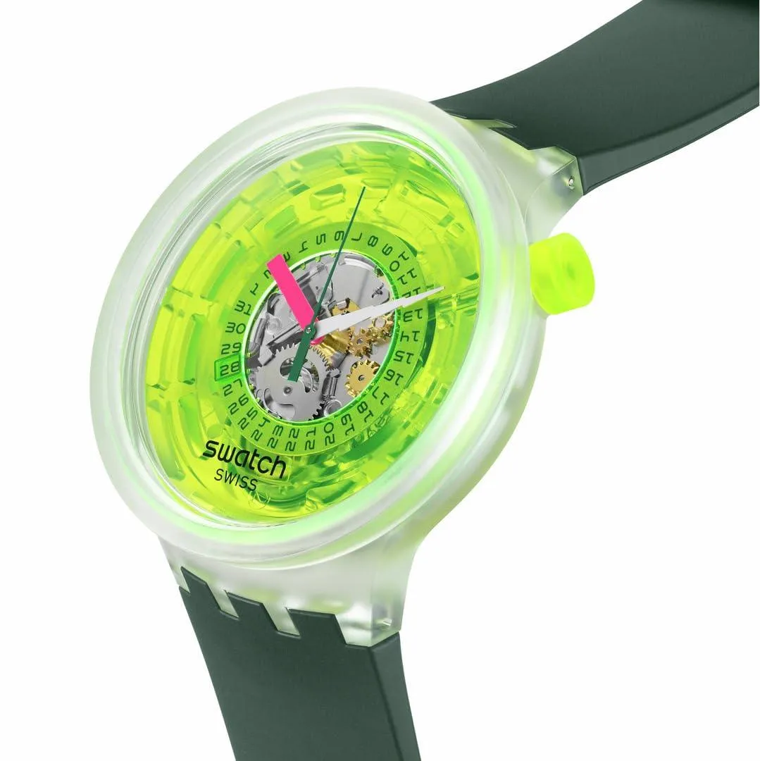 Bright NEON Swatch Watch