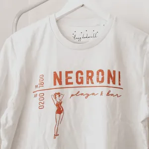 White Rusty Negroni tee