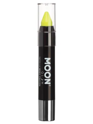 Yellow Pastel Neon UV Body Crayons each